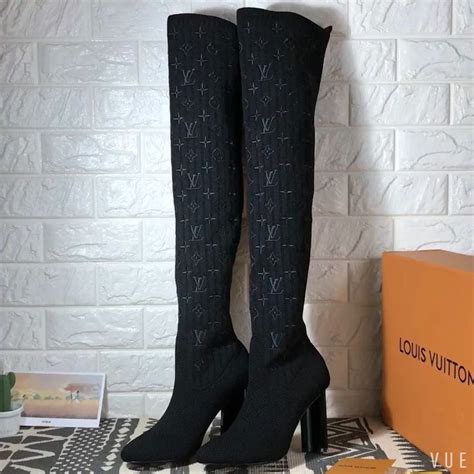 Louis Vuitton Over the Knee Boots for Women 